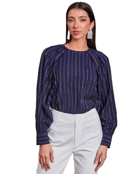 motf premium viscose striped bodysuit u6ue#, White