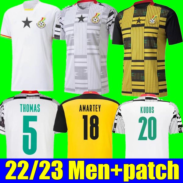 22/23 ghana thomas soccer jerseys 2022 2023 schlupp kudus j.ayew aidoo jr. ayew afena amartey djiku caleb ekuban samuel owusu home away whit, Black;yellow
22/23 ghana thomas soccer jerseys 2022 2023 schlupp kudus j.ayew aidoo jr. ayew afena amartey djiku caleb ekuban samuel owusu home away whit, Black;yellow