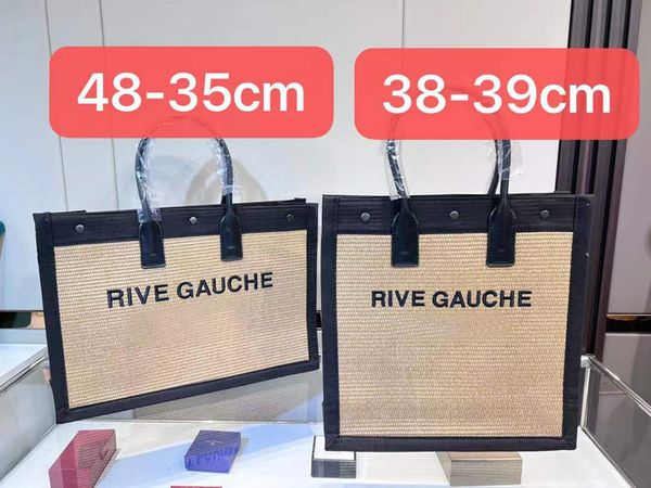 luxury designer shopping bag womens handbags rive gauche totes handbag summer raffia linen large beach bags travel cross body shoulder walle
luxury designer shopping bag womens handbags rive gauche totes handbag summer raffia linen large beach bags travel cross body shoulder walle