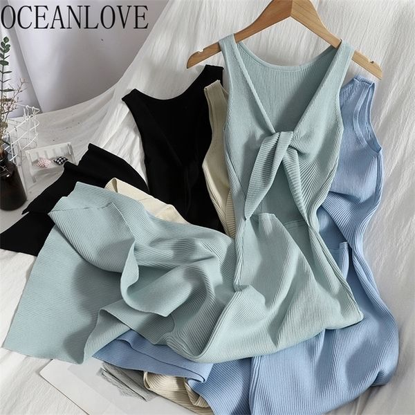 oceanlove korean knitted robe femme summer v neck sleeveless kink hollow out slim bodycon dress split fork long vestidos 220705, Black;gray
oceanlove korean knitted robe femme summer v neck sleeveless kink hollow out slim bodycon dress split fork long vestidos 220705, Black;gray