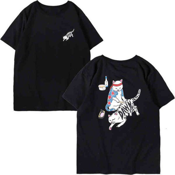 fashion american classic brand ripndip mens t shirts designer animal cat t-shirts couple minority women tshirt oversize tees summer short s, White;black
fashion american classic brand ripndip mens t shirts designer animal cat t-shirts couple minority women tshirt oversize tees summer short s, White;black