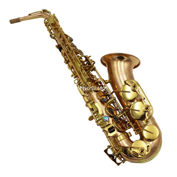 brand new alto saxophone eb tone unlacquered rose copper professional musical instrument with gold lacquered keys
brand new alto saxophone eb tone unlacquered rose copper professional musical instrument with gold lacquered keys