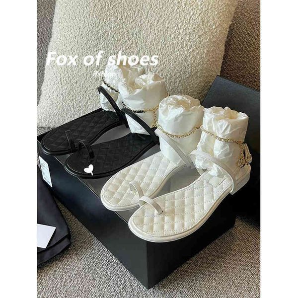 sandals high setting small fragrant sandals women's summer toe cover shoes daily flat 6j, Black 
sandals high setting small fragrant sandals women's summer toe cover shoes daily flat 6j, Black