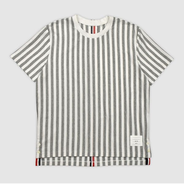 2022 summer men's t-shirts new fashion brand korean style classic causal custom jersey vertical stripes pure cotton ladies blouse loose, White;black
2022 summer men's t-shirts new fashion brand korean style classic causal custom jersey vertical stripes pure cotton ladies blouse loose, White;black