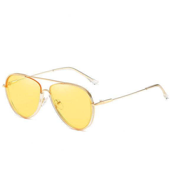 2022 sunglasses for women men trendy retro fashion yellow lens sun glasses uv 400 protection, White;black
2022 sunglasses for women men trendy retro fashion yellow lens sun glasses uv 400 protection, White;black