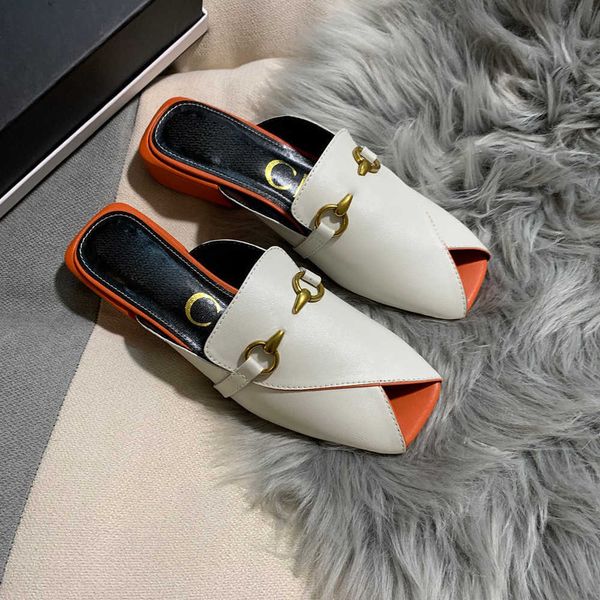 summer designer classic slippers fish mouth toe horseshoe heel metal hardware decorative shoe box size35-40, Black
summer designer classic slippers fish mouth toe horseshoe heel metal hardware decorative shoe box size35-40, Black
