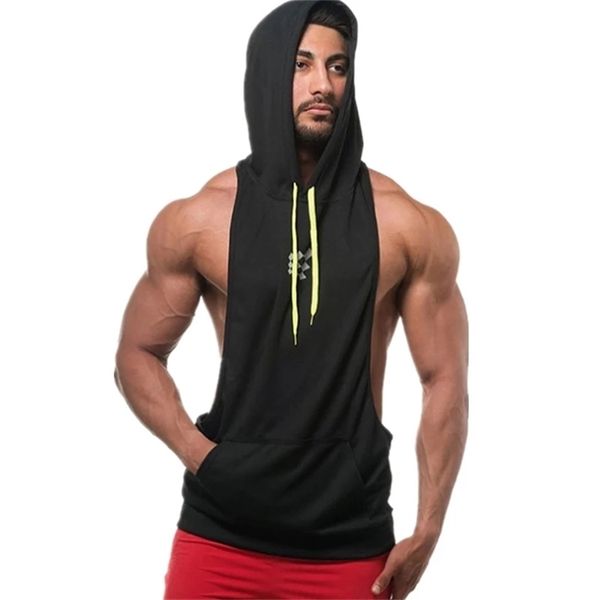summer brand gyms clothing men bodybuilding hooded tank sleeveless vest sweatshirt fitness workout sportswear male 220602, Gray
summer brand gyms clothing men bodybuilding hooded tank sleeveless vest sweatshirt fitness workout sportswear male 220602, Gray