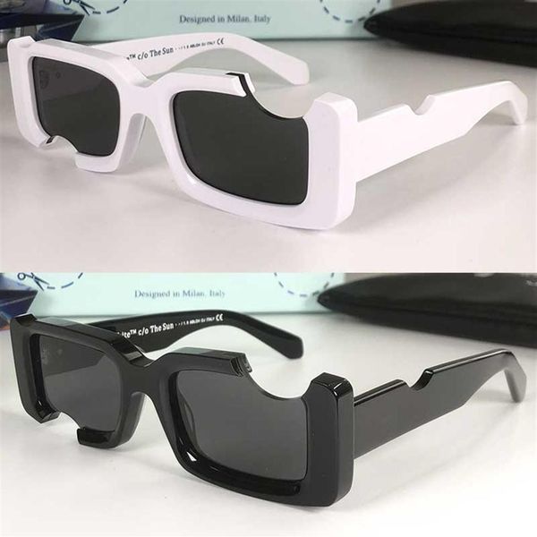 square classic fashion ow40006 sunglasses polycarbonate plate notch frame 40006 sunglasses men and women white sun glasses with or284z, White;black
square classic fashion ow40006 sunglasses polycarbonate plate notch frame 40006 sunglasses men and women white sun glasses with or284z, White;black