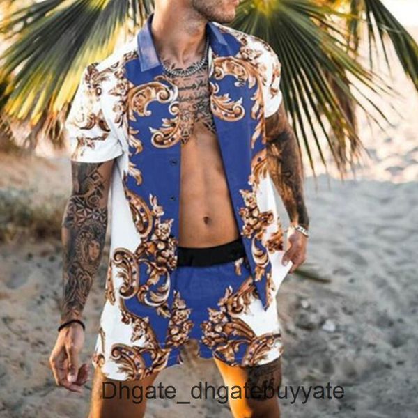 men's casual luxury shirts men tracksuits hawaiian sets printing summer short sleeve button shirt fashion beach shorts tees streetwear, White;black
men's casual luxury shirts men tracksuits hawaiian sets printing summer short sleeve button shirt fashion beach shorts tees streetwear, White;black