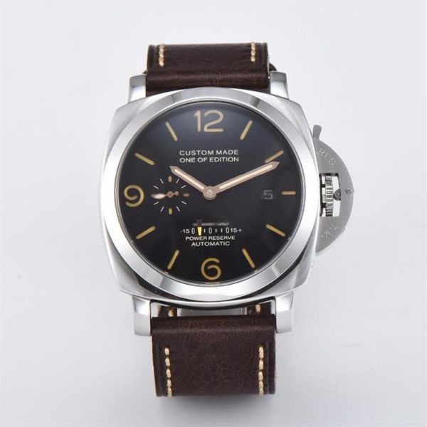 wristwatches watch pam seagull movement 47mm power reserve automatic men stainless steel case water proof2428, Slivery;brown
wristwatches watch pam seagull movement 47mm power reserve automatic men stainless steel case water proof2428, Slivery;brown