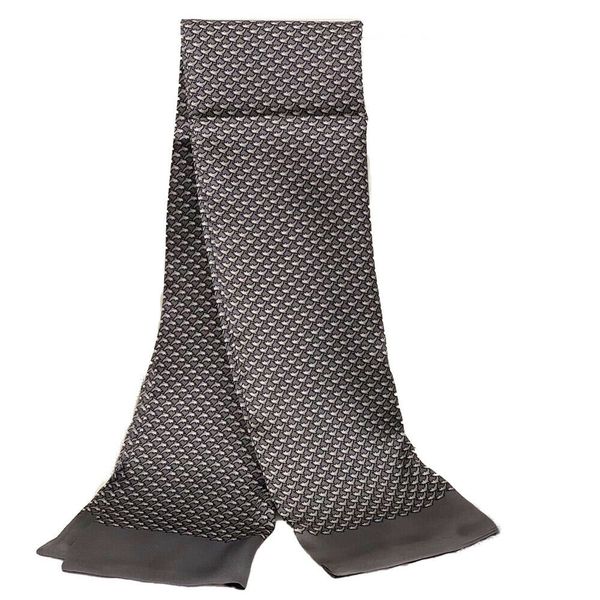 men's 100% silk scarf double layer business cravat neckerchief dolphin print, Blue;gray
men's 100% silk scarf double layer business cravat neckerchief dolphin print, Blue;gray