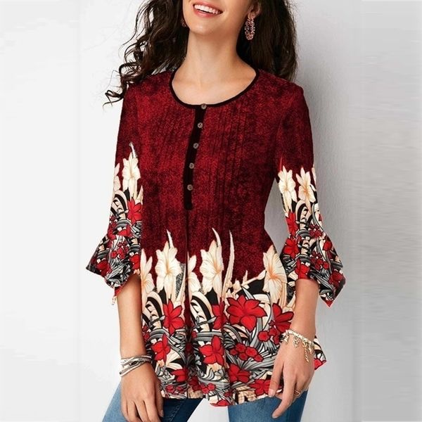 summer print short sleeve blouses shirts for women casual loose ladies female blouse plus size clothing 5xl y200622, White
summer print short sleeve blouses shirts for women casual loose ladies female blouse plus size clothing 5xl y200622, White