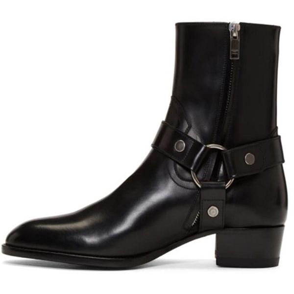 man black genuine leather wyatt harness boots 40 harness ankle suede belted leather classic calf leather slp kw boots sho306m
man black genuine leather wyatt harness boots 40 harness ankle suede belted leather classic calf leather slp kw boots sho306m