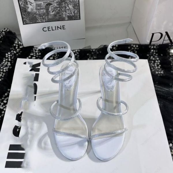 rene caovilla cleo open toe sandals crystal embellished spiral snake tail sandals twining rhinestone sandal women grey cleam stiletto heels, Black
rene caovilla cleo open toe sandals crystal embellished spiral snake tail sandals twining rhinestone sandal women grey cleam stiletto heels, Black