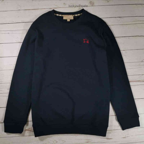 brand designer b br hoodies and coats autumn winter new embroidered round neck small terry cotton pullover sweater s pgaj, Black 
brand designer b br hoodies and coats autumn winter new embroidered round neck small terry cotton pullover sweater s pgaj, Black