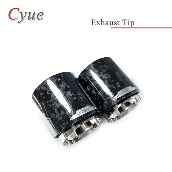 1pcs forged glossy carbon fiber exhaust muffler tips for mini cooper s f54/f55/f56/f57/f60/r55 r56/r57 r58/r60 r61
1pcs forged glossy carbon fiber exhaust muffler tips for mini cooper s f54/f55/f56/f57/f60/r55 r56/r57 r58/r60 r61