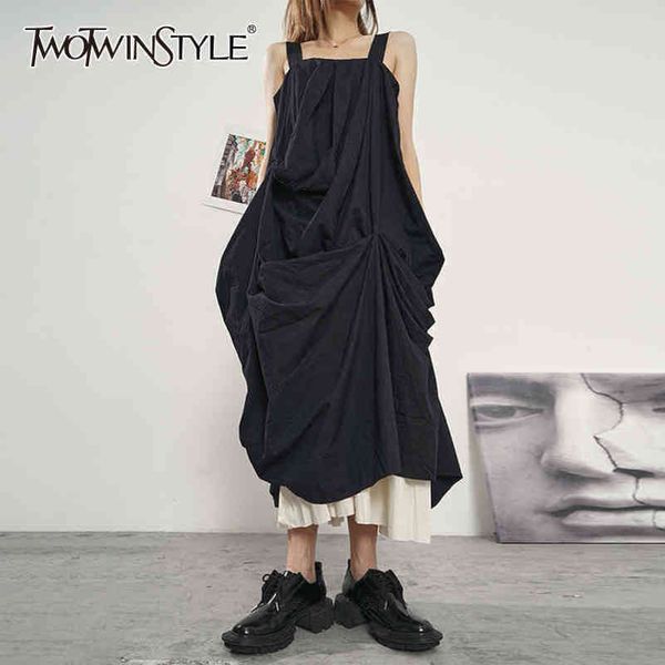summer patchwork hit color dress for women square collar sleeveless high waist sling dresses female fashion 210423, Black;gray
summer patchwork hit color dress for women square collar sleeveless high waist sling dresses female fashion 210423, Black;gray