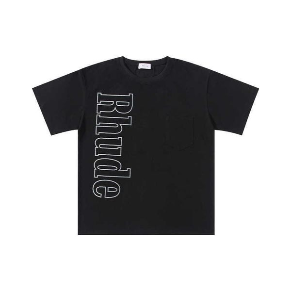 2022 new tide brand rh limited rhude leisure high street hip hop wash summer loose round neck short sleeve t-shirt, White;black
2022 new tide brand rh limited rhude leisure high street hip hop wash summer loose round neck short sleeve t-shirt, White;black