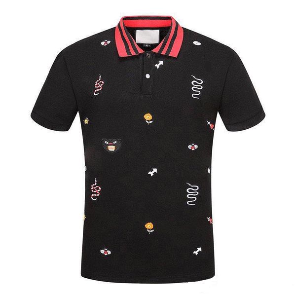 2022mens polos shirts summer short sleeve fashionembroidery letter bee pattern breathable shirt casual stitching for men, White;black
2022mens polos shirts summer short sleeve fashionembroidery letter bee pattern breathable shirt casual stitching for men, White;black