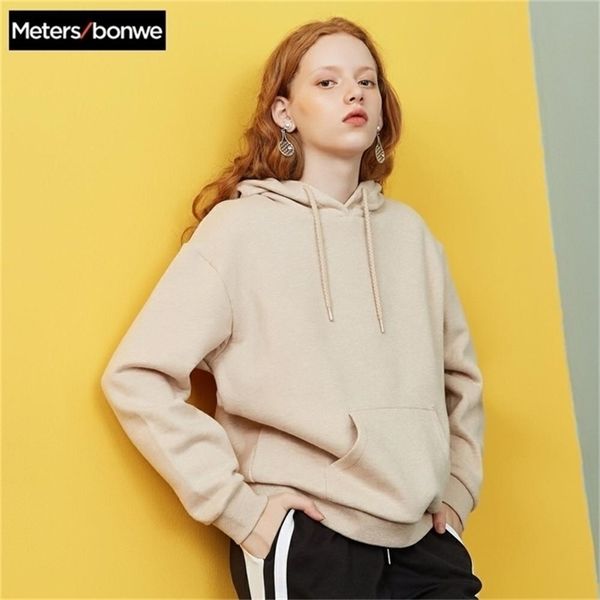 metersbonwe new autumn winter female sweatshirts clothes korean loose pullover lj200808, Black
metersbonwe new autumn winter female sweatshirts clothes korean loose pullover lj200808, Black