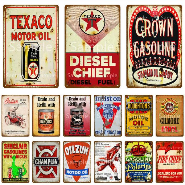 texaco motor oil metal signs crown gasoline pub bar decoration shabby chic home decor plaque vintage metal wall poster
texaco motor oil metal signs crown gasoline pub bar decoration shabby chic home decor plaque vintage metal wall poster