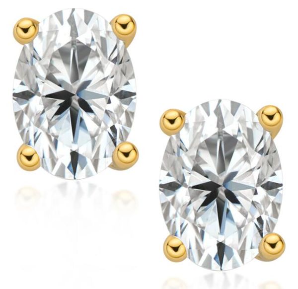 0.60ct stud h/si1 round cut genuine diamonds stud 18k plated gold, Golden;silver 
0.60ct stud h/si1 round cut genuine diamonds stud 18k plated gold, Golden;silver
