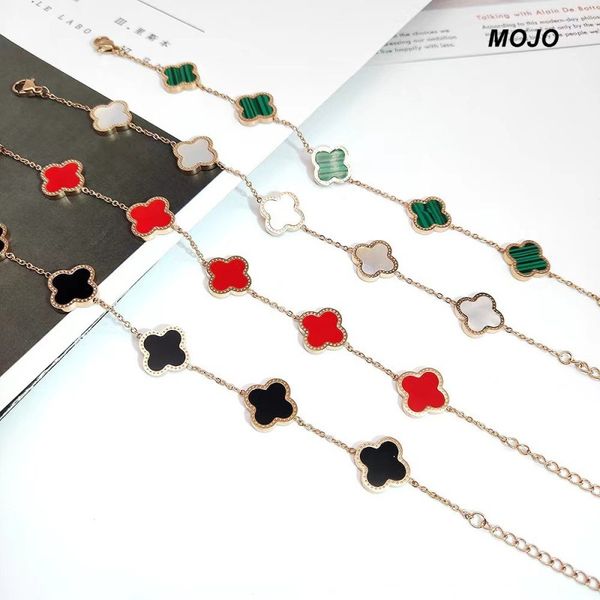 fashion good luck four leaf clover flower charm bracelet beautiful rose gold stainless steel engagement jewelry for women, Golden;silver
fashion good luck four leaf clover flower charm bracelet beautiful rose gold stainless steel engagement jewelry for women, Golden;silver