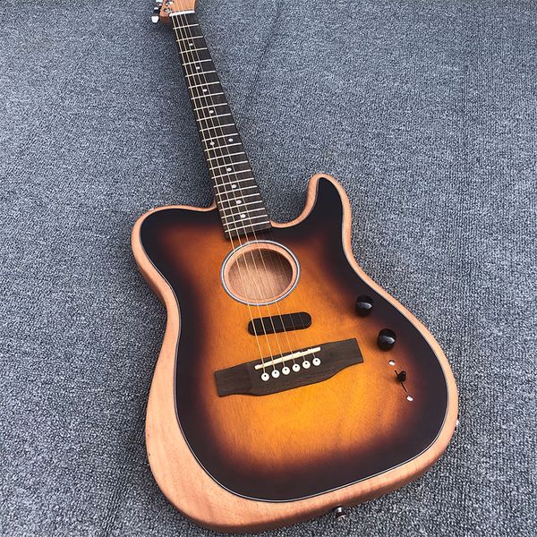 factory custom tl electric guitar hollow guitar green black log sunset half hollow electric guitar bag freight
factory custom tl electric guitar hollow guitar green black log sunset half hollow electric guitar bag freight
