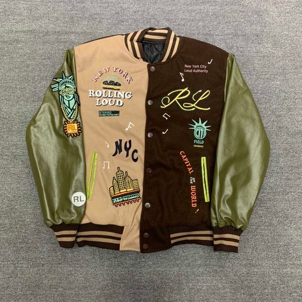 scott rolling lou cotw travis nyc jacket, Black;brown 
scott rolling lou cotw travis nyc jacket, Black;brown