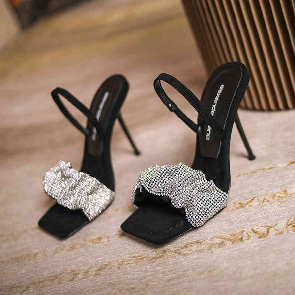 slippers high version dami same style spring and summer square head thin heel high heels women's banquet aw sandals women, Black
slippers high version dami same style spring and summer square head thin heel high heels women's banquet aw sandals women, Black