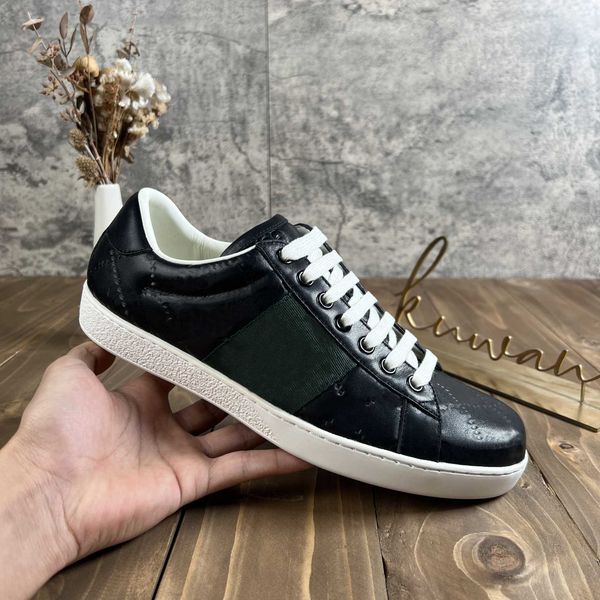 classic casual shoes designer sneaker low italy brand ace bee stripes shoe walking sports trainers chaussures pour hommes with box size 35-4, Black
classic casual shoes designer sneaker low italy brand ace bee stripes shoe walking sports trainers chaussures pour hommes with box size 35-4, Black