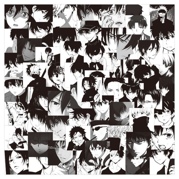 63pcs character anime black and white lapstickers pack for diy skateboard luggage car sticker kids toys waterproof
63pcs character anime black and white lapstickers pack for diy skateboard luggage car sticker kids toys waterproof