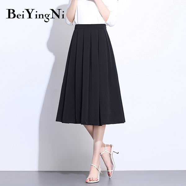 summer pleated skirt women solid white black slim elastic high waist saia vintage casual elegant skirts faldas mujer 210427
summer pleated skirt women solid white black slim elastic high waist saia vintage casual elegant skirts faldas mujer 210427