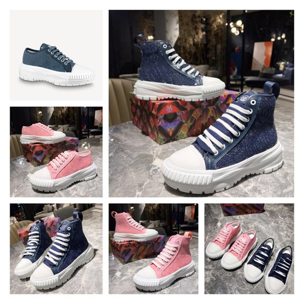 designer women's casual shoes squad sneaker boot canvas sneakers denim double laces blue pink outdoor shoes, Black
designer women's casual shoes squad sneaker boot canvas sneakers denim double laces blue pink outdoor shoes, Black