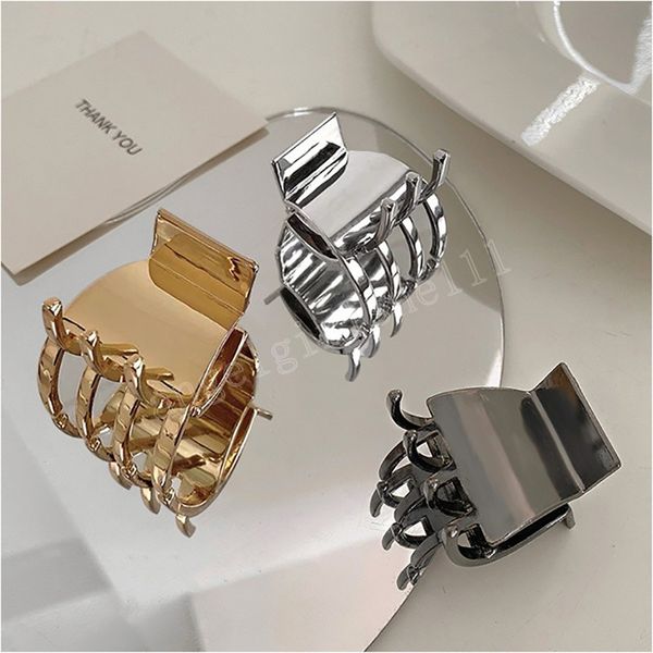 korean tiny metal geometric hair claw 2022 trendy hair clip women elegant ponytail clip barrettes girl hair ornaments gift, Slivery;white
korean tiny metal geometric hair claw 2022 trendy hair clip women elegant ponytail clip barrettes girl hair ornaments gift, Slivery;white