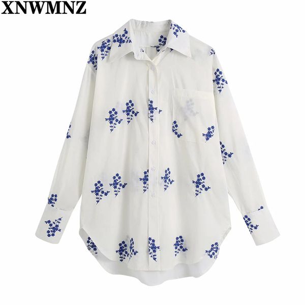 xnwmnz women vintage pocket patch floral embroidery casual smock blouse womens office lady breasted shirts chic blusas 210513, White
xnwmnz women vintage pocket patch floral embroidery casual smock blouse womens office lady breasted shirts chic blusas 210513, White