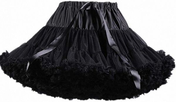 womens 3-layered pleated tulle petticoat tutu puffy party cosplay skirt m8uq#, Black
womens 3-layered pleated tulle petticoat tutu puffy party cosplay skirt m8uq#, Black