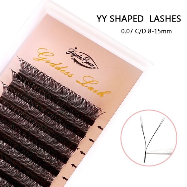 goddess 815mm cd curl yy false eyelash extension natural black soft invividual y shape volume premade fan blooming lash 220621
goddess 815mm cd curl yy false eyelash extension natural black soft invividual y shape volume premade fan blooming lash 220621