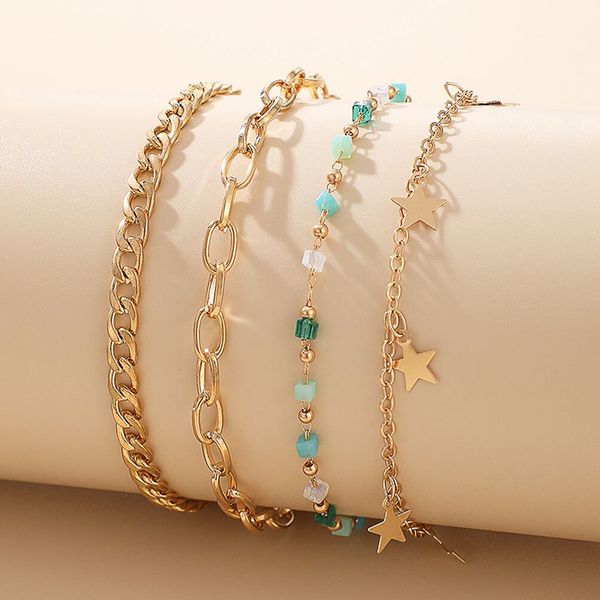 bohemia silver foot beach anklets heart palm anchor infinity anklet bracelet foot chain women's jewelry, Red;blue
bohemia silver foot beach anklets heart palm anchor infinity anklet bracelet foot chain women's jewelry, Red;blue