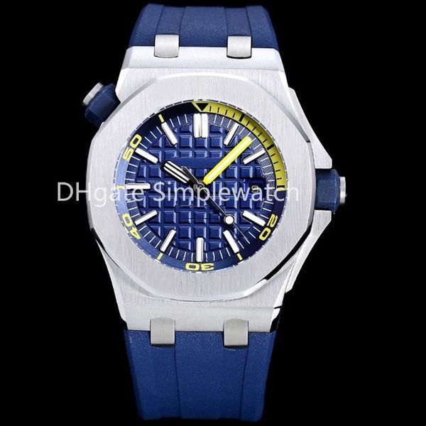 mens watches automatic mechanical watch 42mm business wristwatch rubber strap montre de luxe gift for men multicolor, Slivery;brown
mens watches automatic mechanical watch 42mm business wristwatch rubber strap montre de luxe gift for men multicolor, Slivery;brown