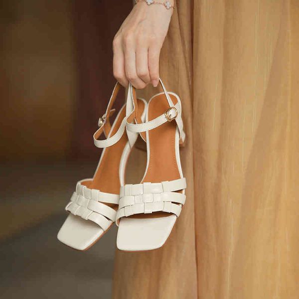 sandals woven thick heel one line buckle simple leaky toe high-heeled sandals summer leisure square head temperament women rpvl, Black
sandals woven thick heel one line buckle simple leaky toe high-heeled sandals summer leisure square head temperament women rpvl, Black