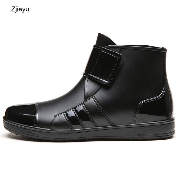 men pvc rain boots ankle gumboots black wellies fashion bot fishing boots light weight galoshes rainboots hook and loop, Black;red
men pvc rain boots ankle gumboots black wellies fashion bot fishing boots light weight galoshes rainboots hook and loop, Black;red