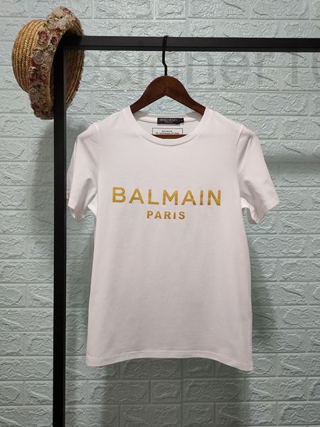 women's hoodies & sweatshirts designer 2022 spring / summer new star same balman bold bronzing letters cotton short sleeve t-shirt love, Black 
women's hoodies & sweatshirts designer 2022 spring / summer new star same balman bold bronzing letters cotton short sleeve t-shirt love, Black