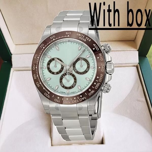 men's watch ceramic bezel automatic movement sapphire glass 116505 all dial work solid stainless steel strap, Slivery;brown
men's watch ceramic bezel automatic movement sapphire glass 116505 all dial work solid stainless steel strap, Slivery;brown
