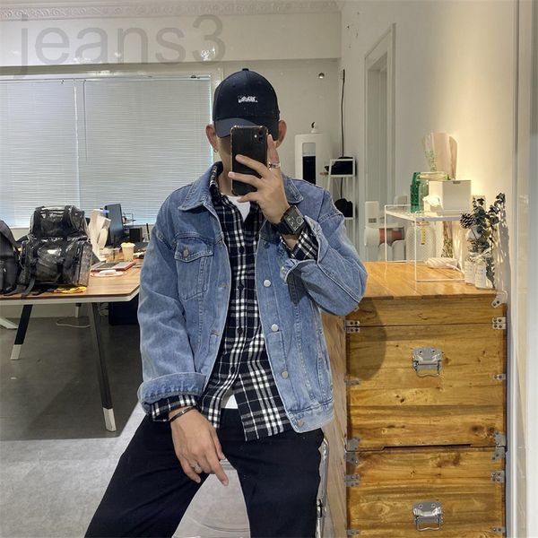 men's jackets designer 2022 spring and autumn new denim jacket fashion men's lapel light blue gtxk13 prj5, Black;brown
men's jackets designer 2022 spring and autumn new denim jacket fashion men's lapel light blue gtxk13 prj5, Black;brown