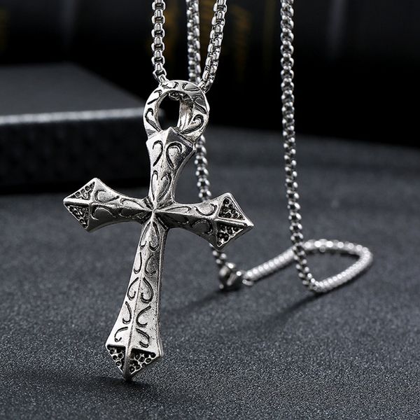 10pcs fashion cross pendant necklace for women men catholic christian jewelry gift, Silver
10pcs fashion cross pendant necklace for women men catholic christian jewelry gift, Silver