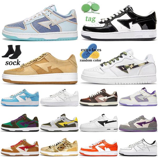 authentic bapestas baped men women casual shoes a bathing bapesta sk8 sta camo black white green red orange camouflage designer trainers spo
authentic bapestas baped men women casual shoes a bathing bapesta sk8 sta camo black white green red orange camouflage designer trainers spo