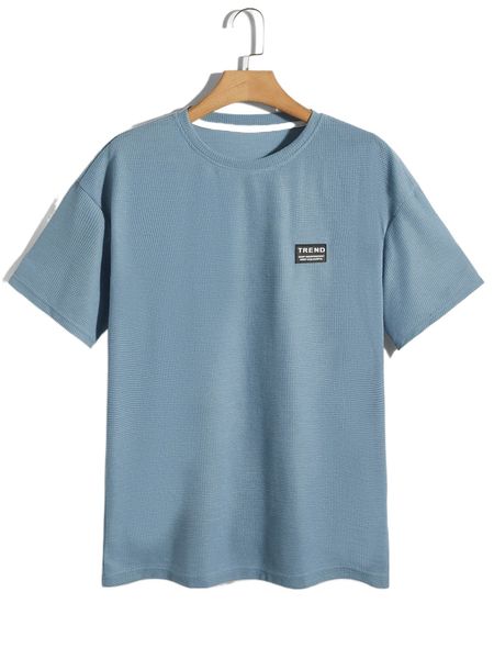 romwe guys letter patched tee e041#, White;black
romwe guys letter patched tee e041#, White;black