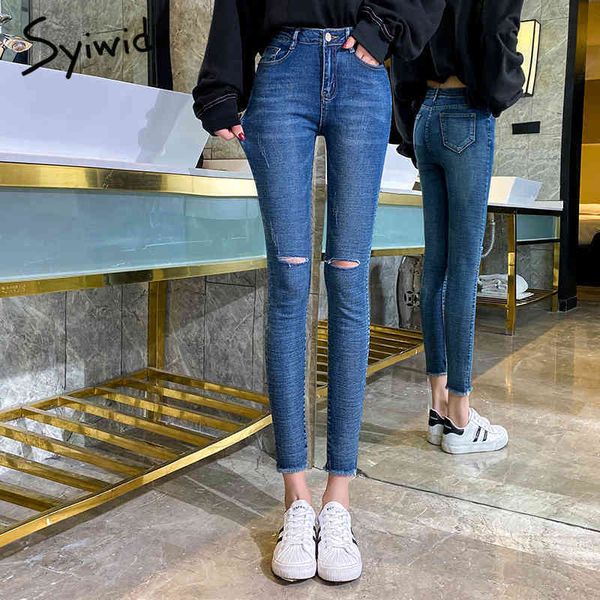 ripped for women high waist skinny plus size korean fashion pencil pants jean slim femme black jeans elastic stretch 210415, Blue
ripped for women high waist skinny plus size korean fashion pencil pants jean slim femme black jeans elastic stretch 210415, Blue