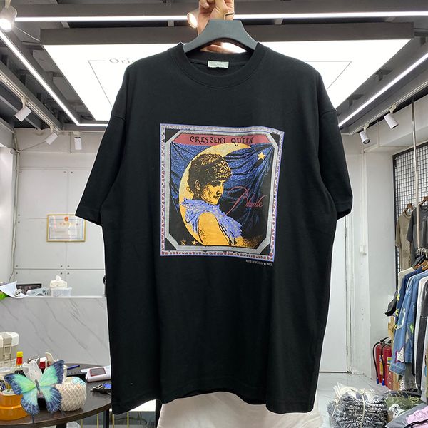 tees summer style t shirt men women quality heavy fabric oil painting print simple oversize t-shirt, Black;brown
tees summer style t shirt men women quality heavy fabric oil painting print simple oversize t-shirt, Black;brown
